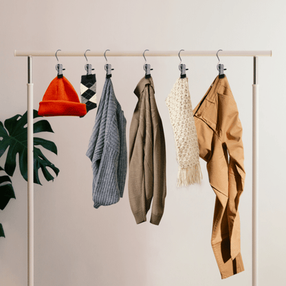Multi-Purpose Stainless Steel Hanging Clips with Hooks |🔥Flat 50% Savings🔥
